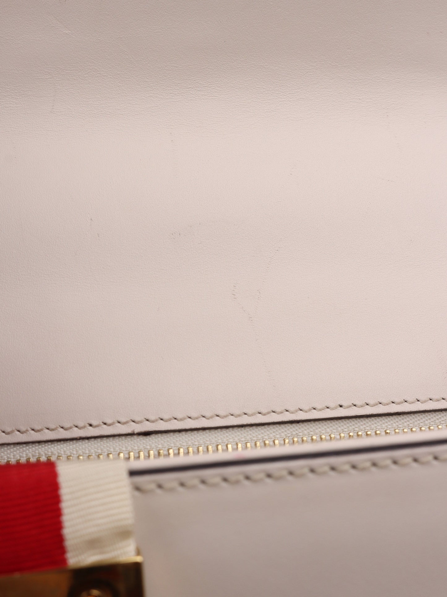 Gucci Small White Sylvie Bag