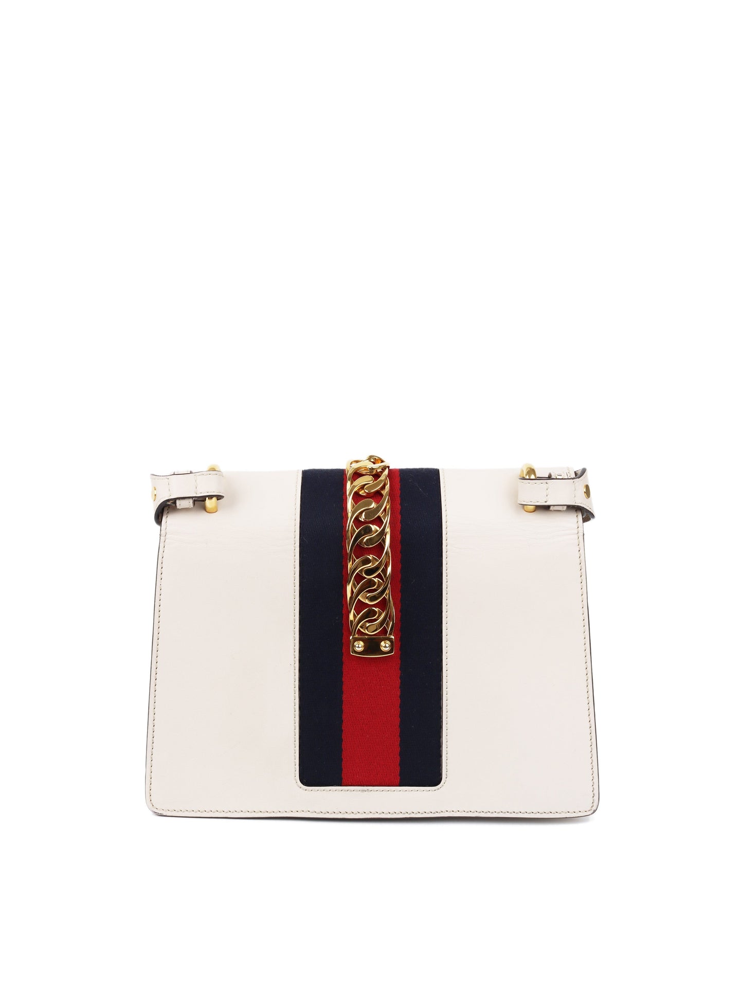 Gucci Small White Sylvie Bag