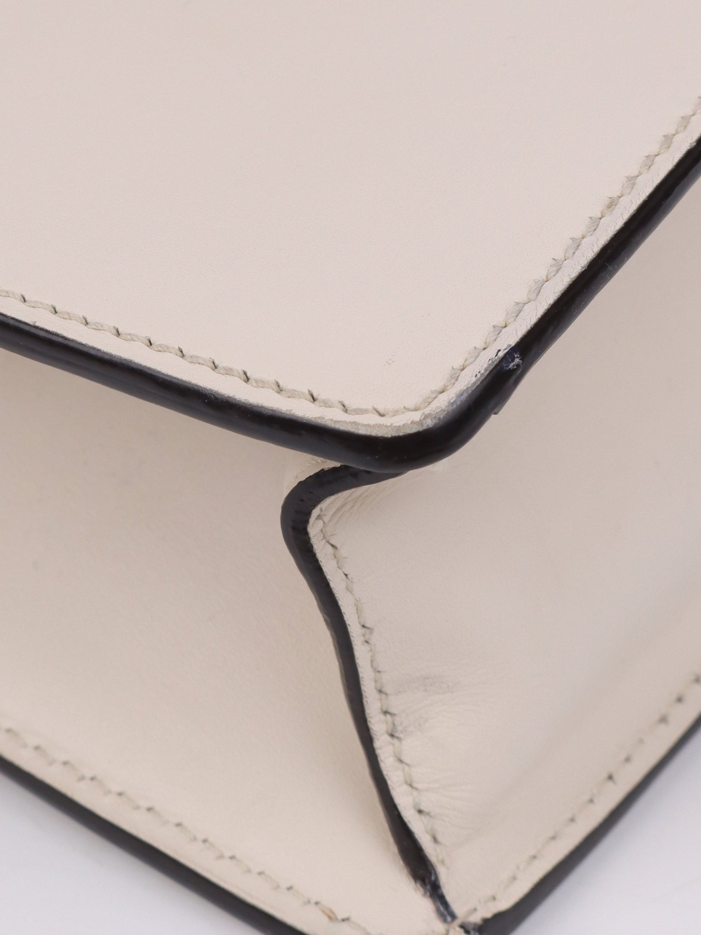 Gucci Small White Sylvie Bag
