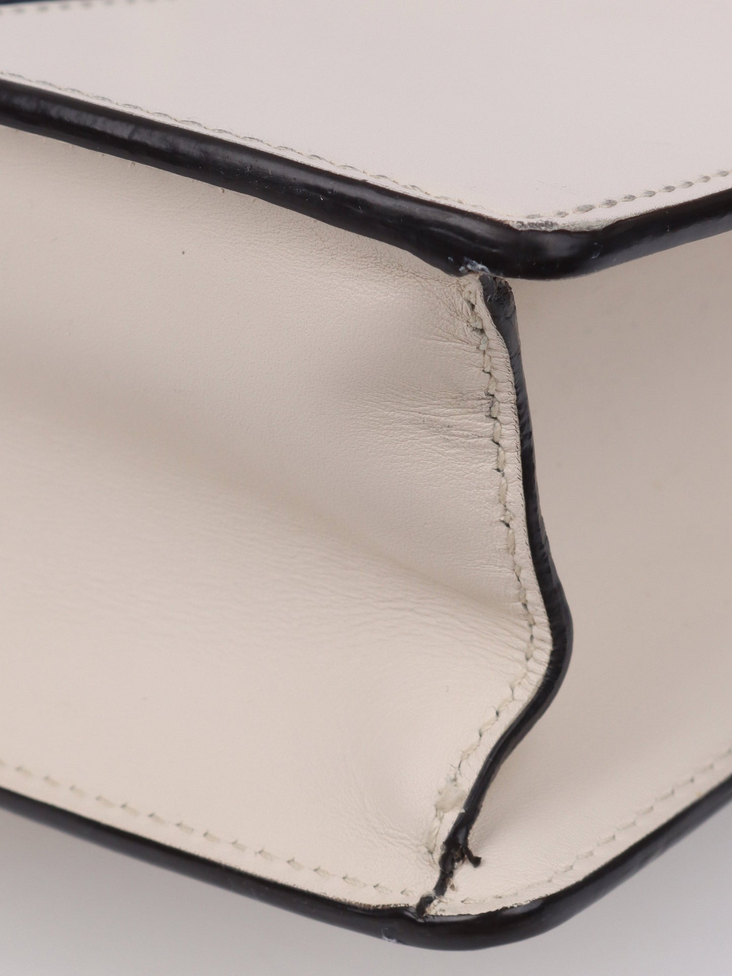 Gucci Small White Sylvie Bag