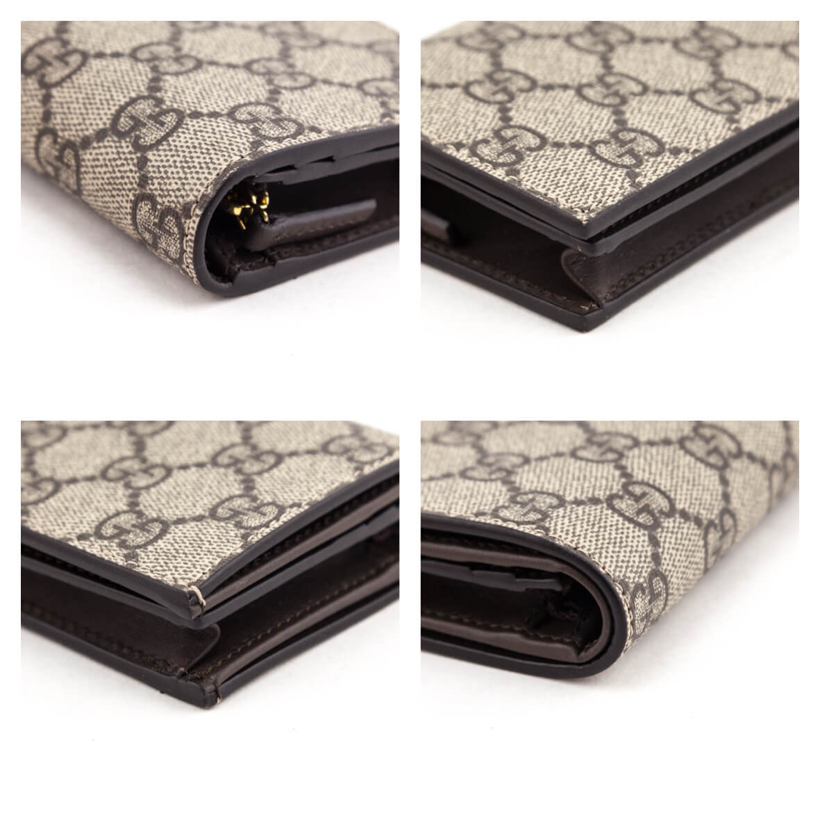 Gucci Supreme GG Card Case Wallet