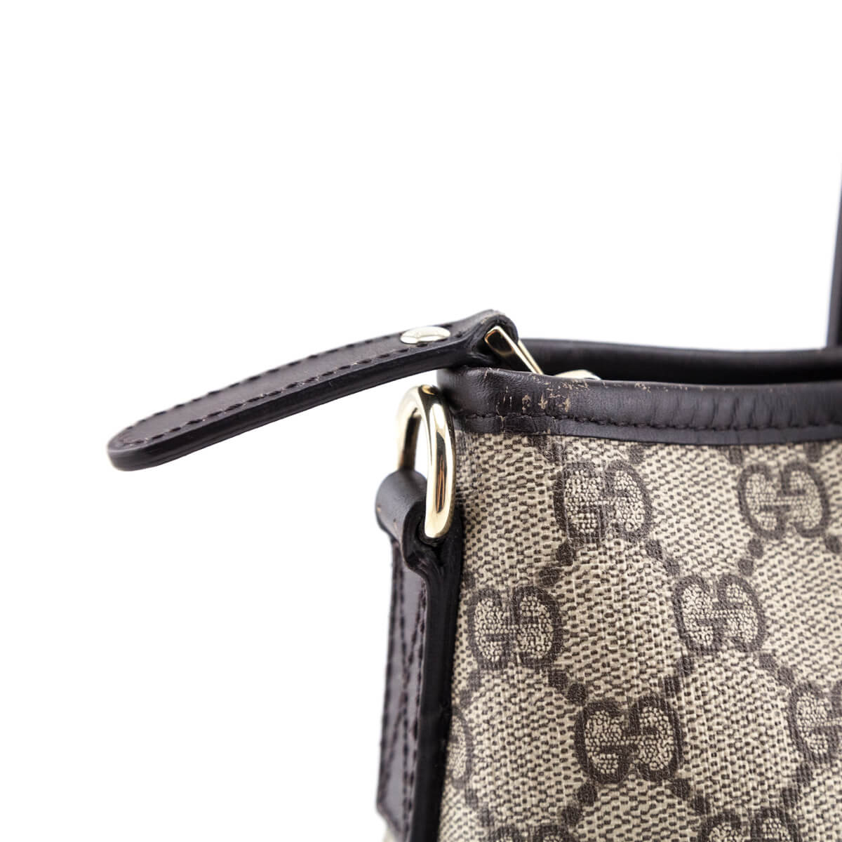 Gucci Supreme Small Zipper Tote