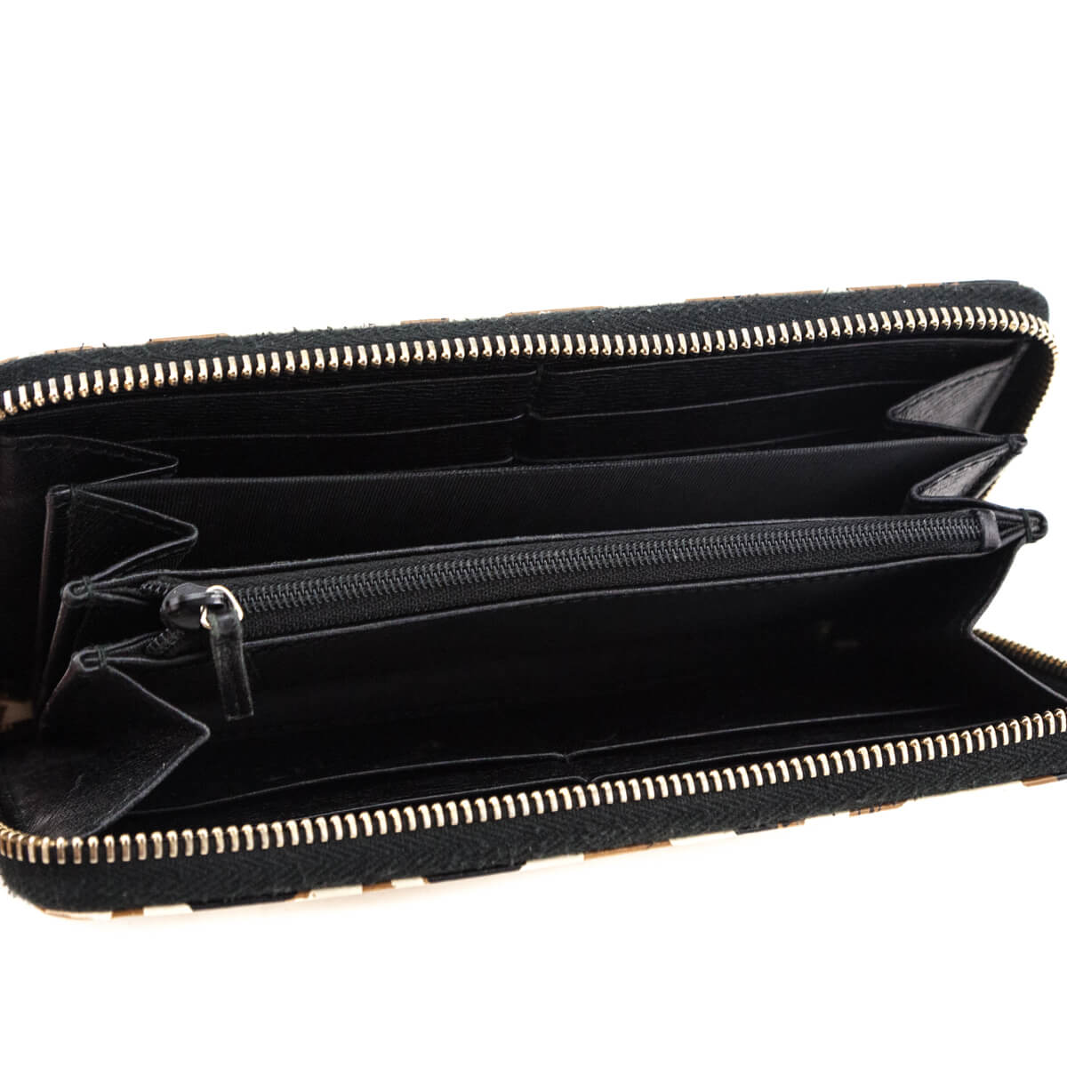Gucci Tan Leather Betty Shanghai Zip Around Wallet