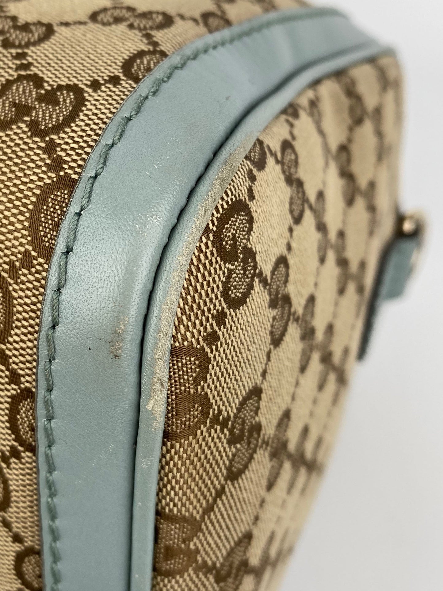 Gucci Vintage GG Monogram Medium Boston Bag