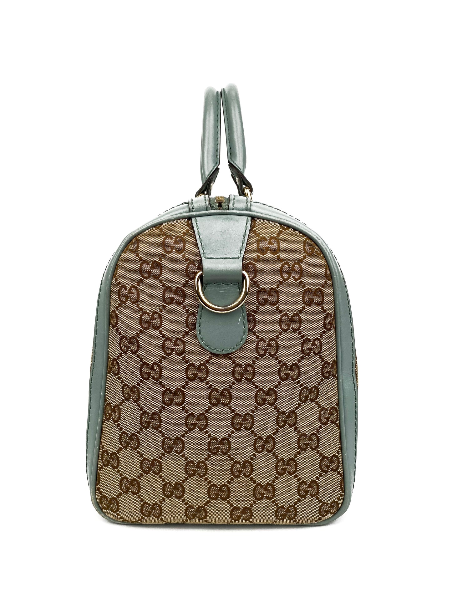 Gucci Vintage GG Monogram Medium Boston Bag