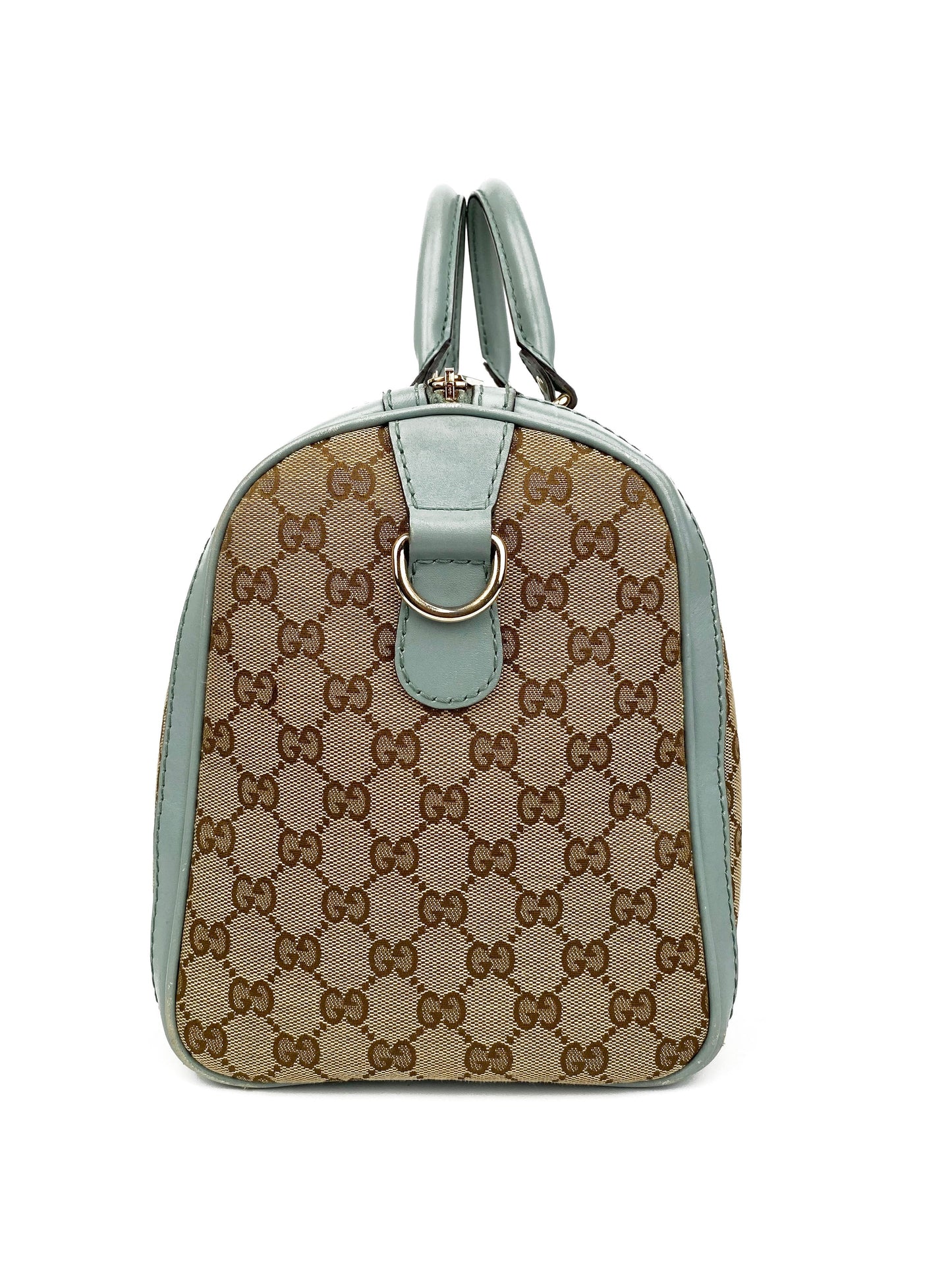 Gucci Vintage GG Monogram Medium Boston Bag