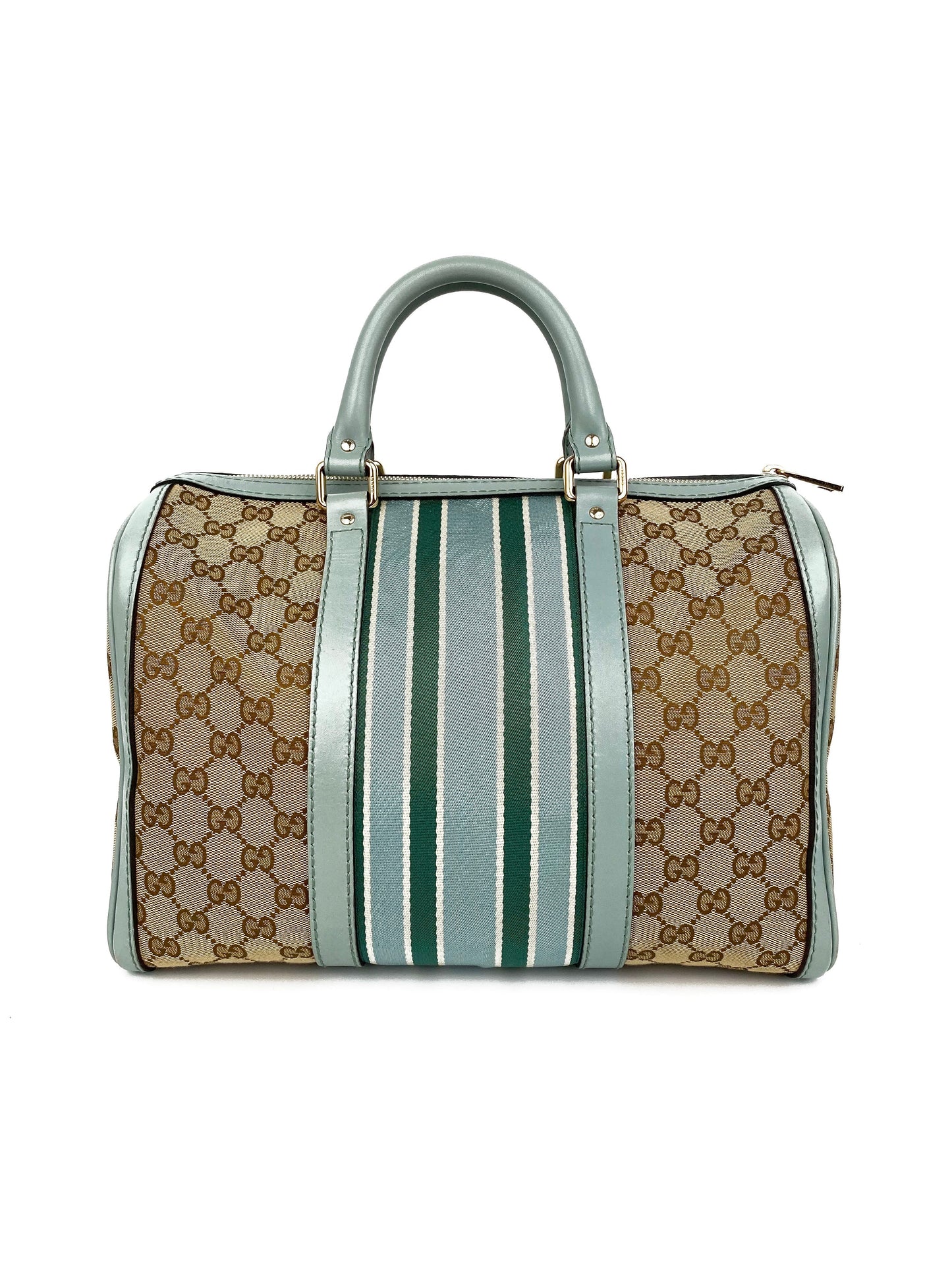 Gucci Vintage GG Monogram Medium Boston Bag