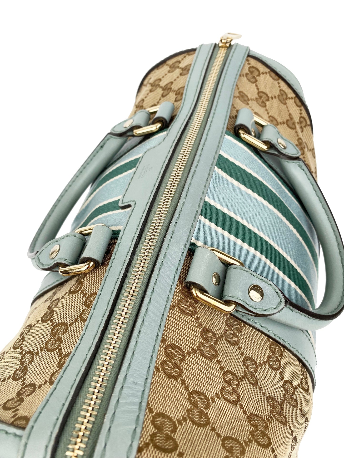 Gucci Vintage GG Monogram Medium Boston Bag