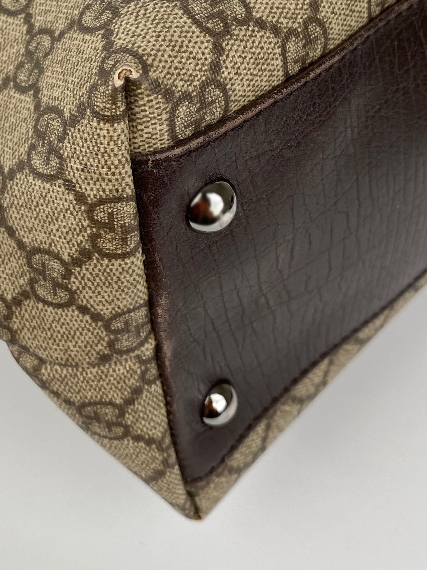 Gucci Vintage Monogram Tote Bag