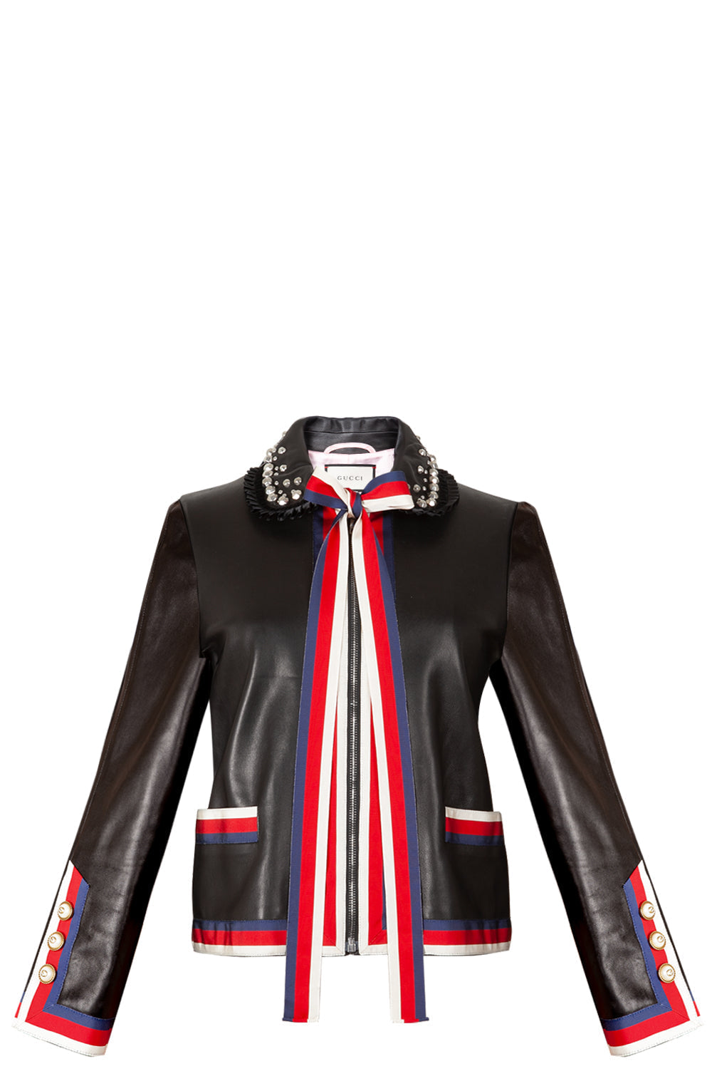 GUCCI Jacket Leather Studs
