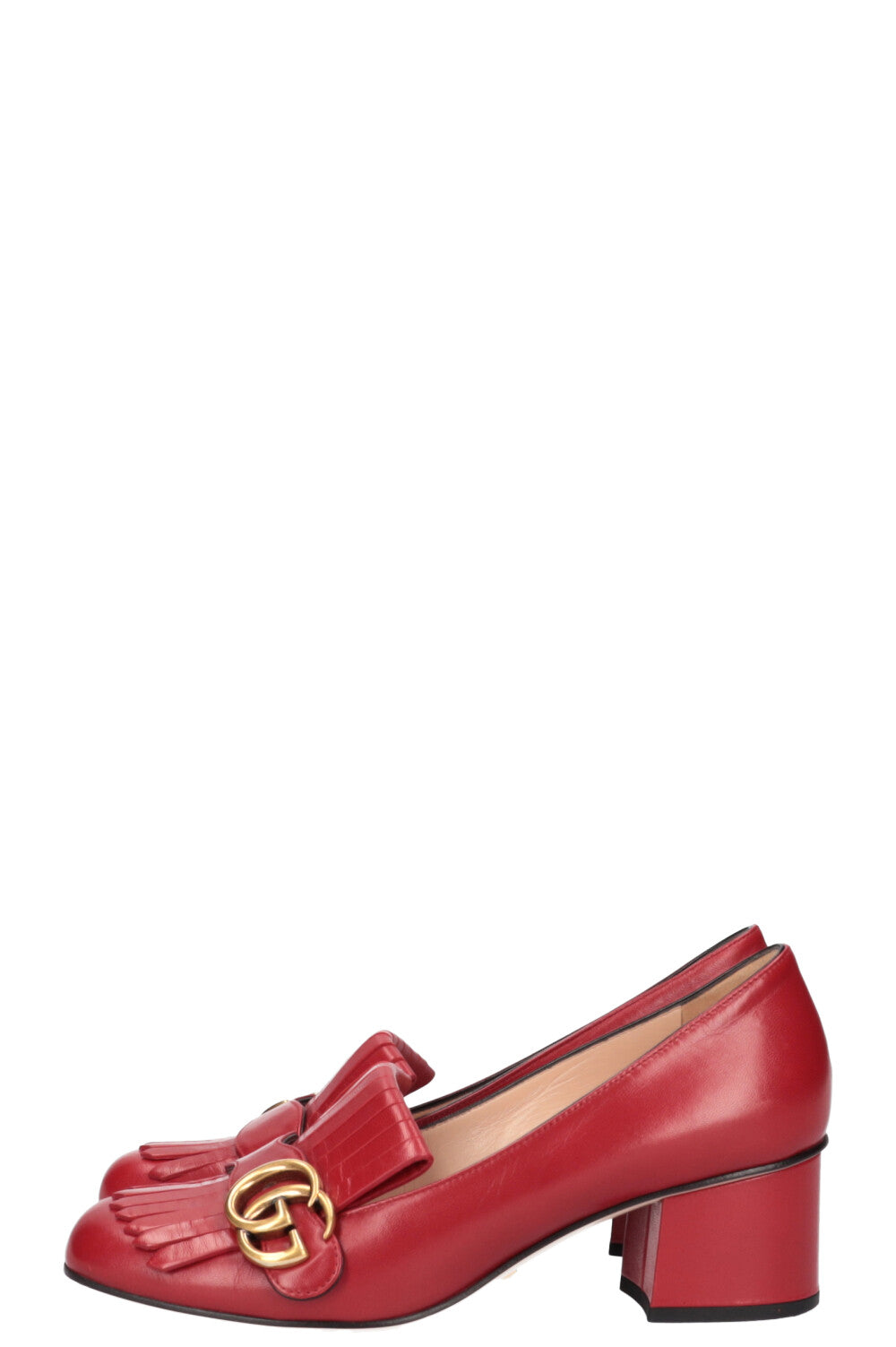 GUCCI Marmont Pumps Red