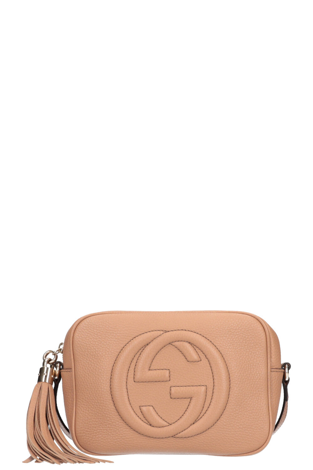 GUCCI Soho Disco Bag Beige