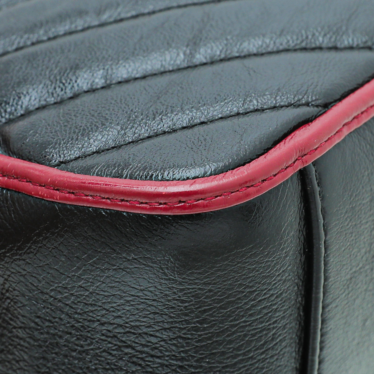 Gucci Bicolor GG Marmont Torchon Top Handle Mini Bag