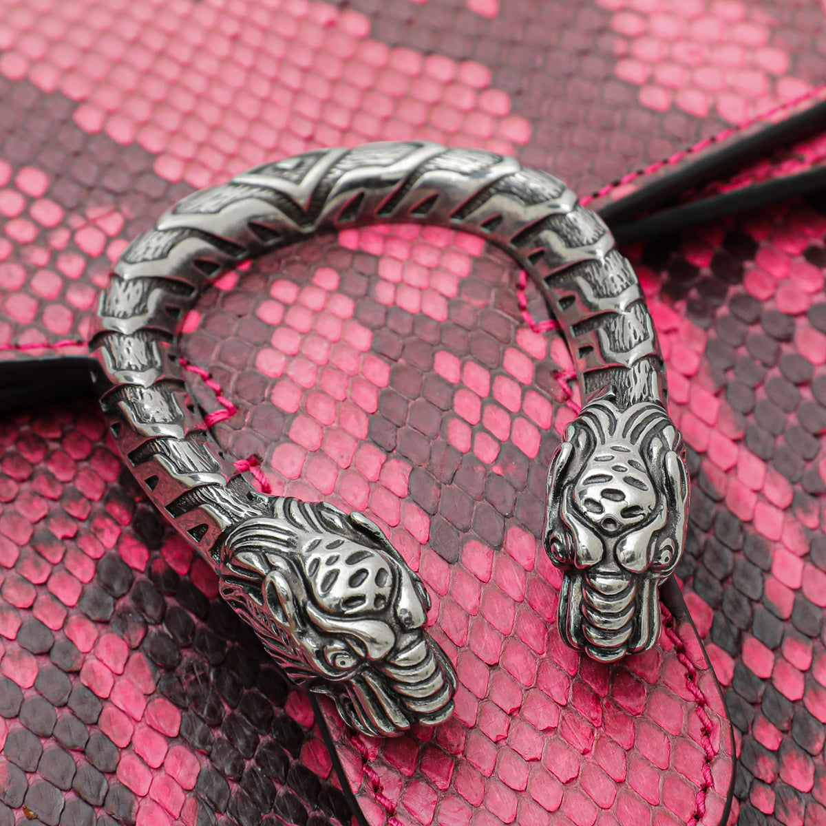 Gucci Fuchsia Python Dionysus Small Bag