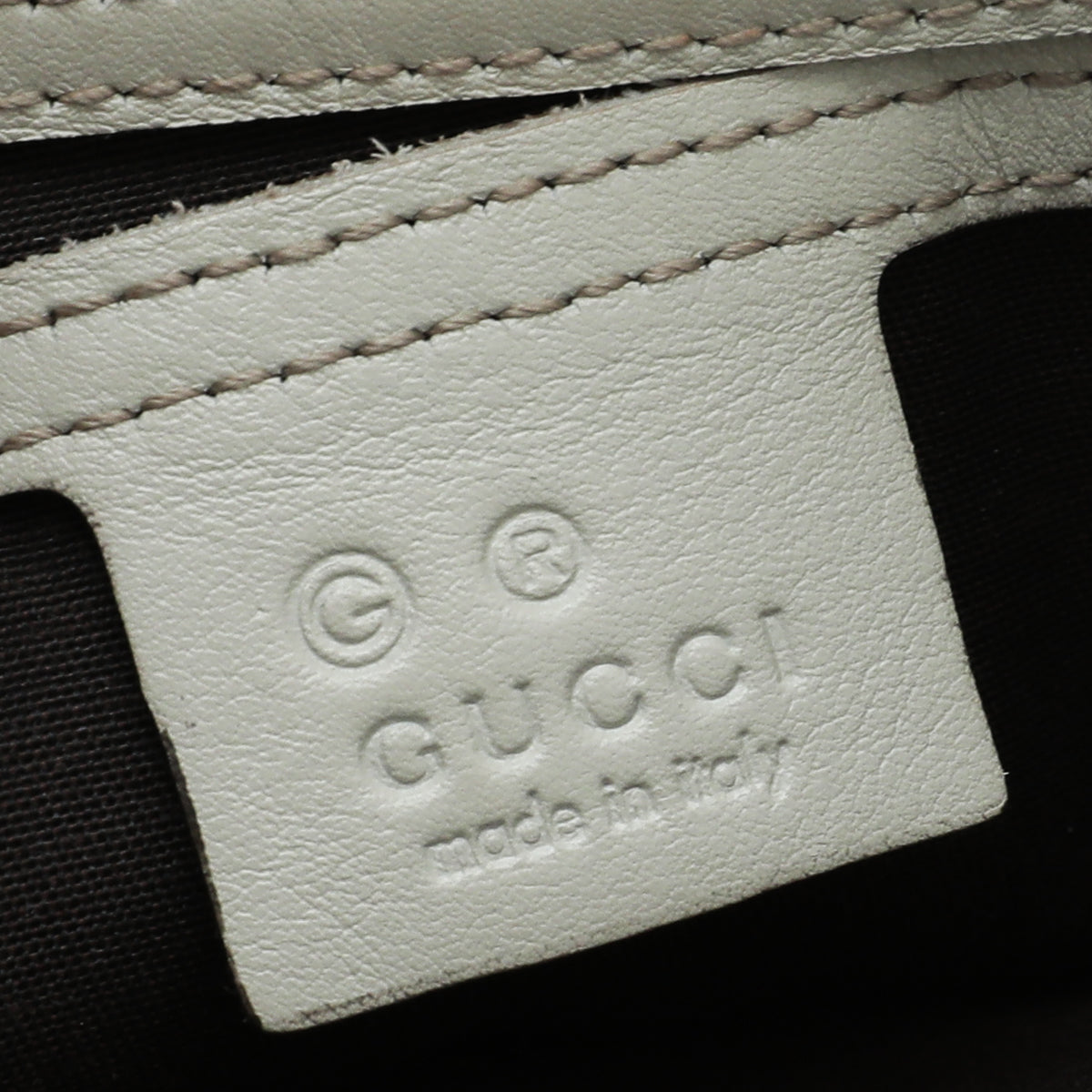 Gucci Off White GG Guccissima Joy Boston Medium Bag
