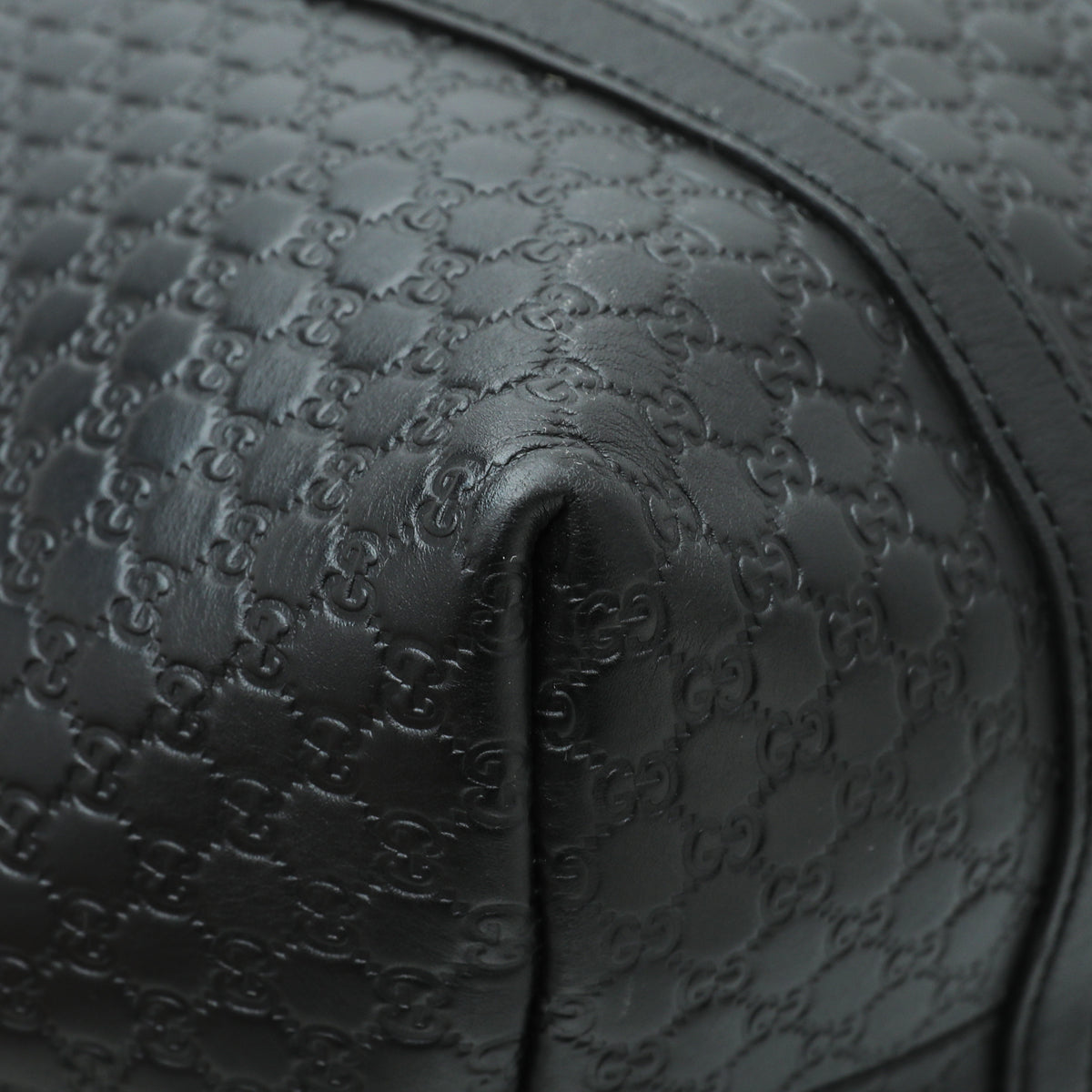 Gucci Black GG Microguccissima Joy Medium Tote Bag