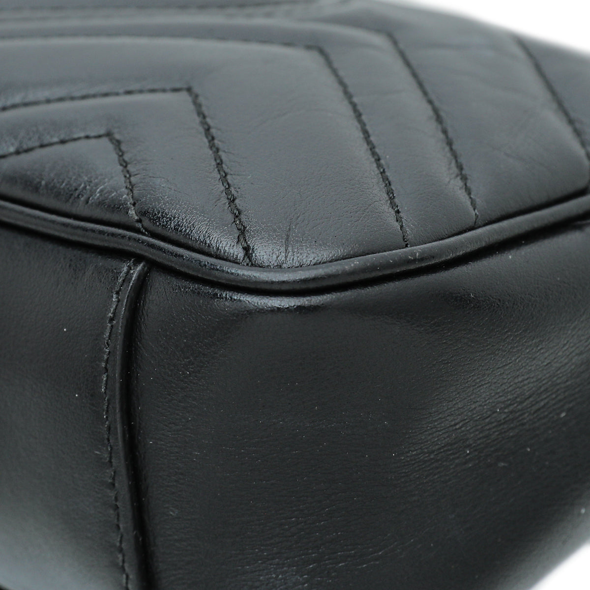 Gucci Black GG Marmont Mini Bag