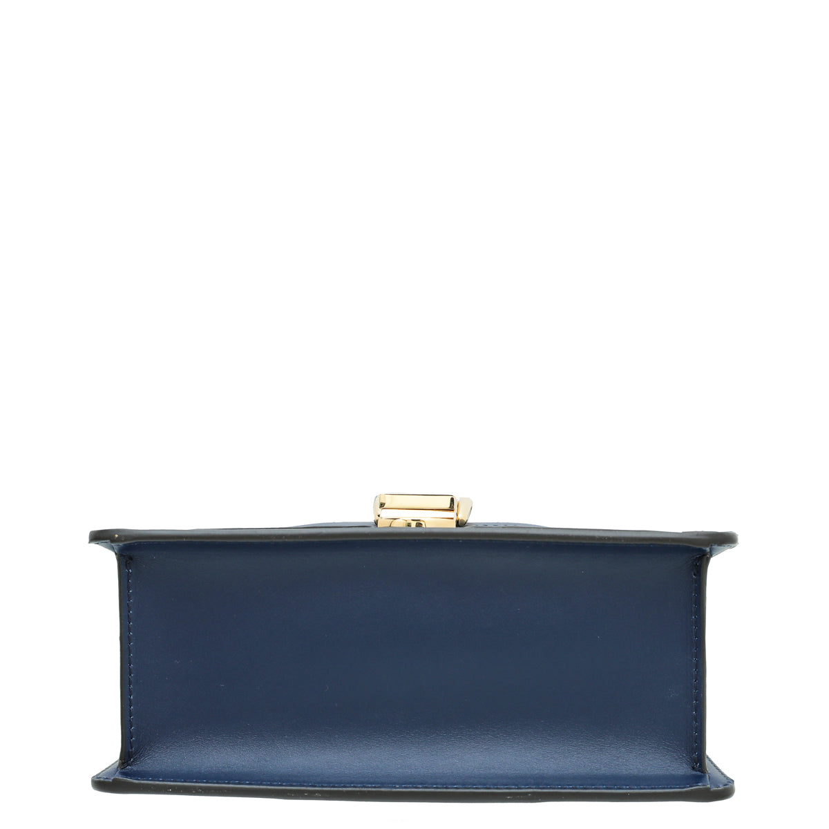 Gucci Navy Blue Sylvie Mini Top Handle Bag