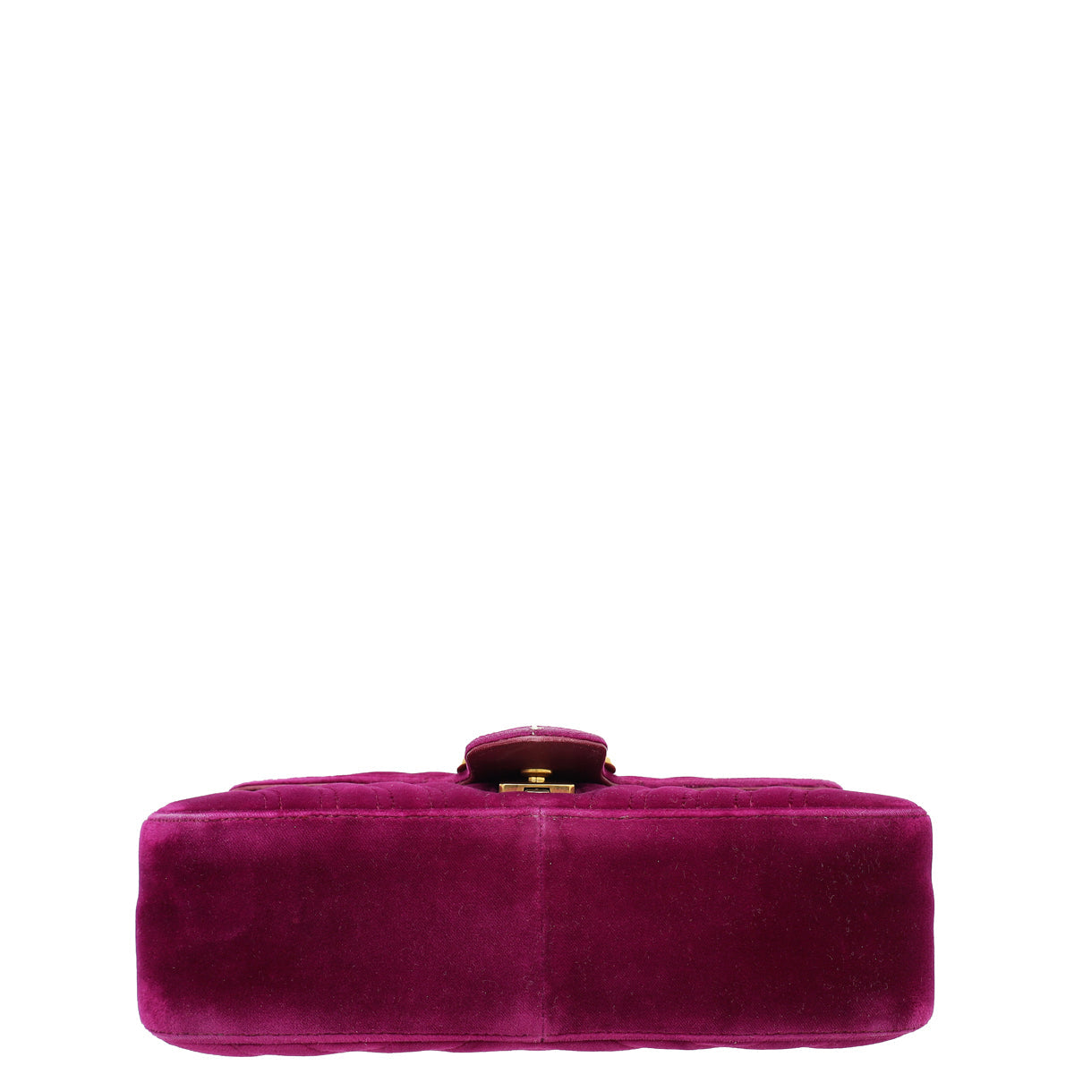 Gucci Violet Velvet GG Marmont Small Bag