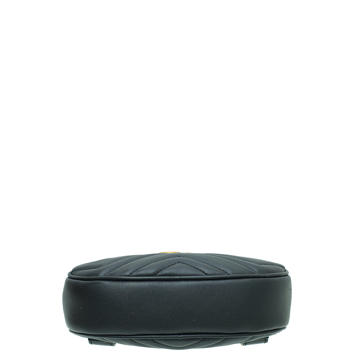 Gucci Black GG Marmont Mini Belt Bag