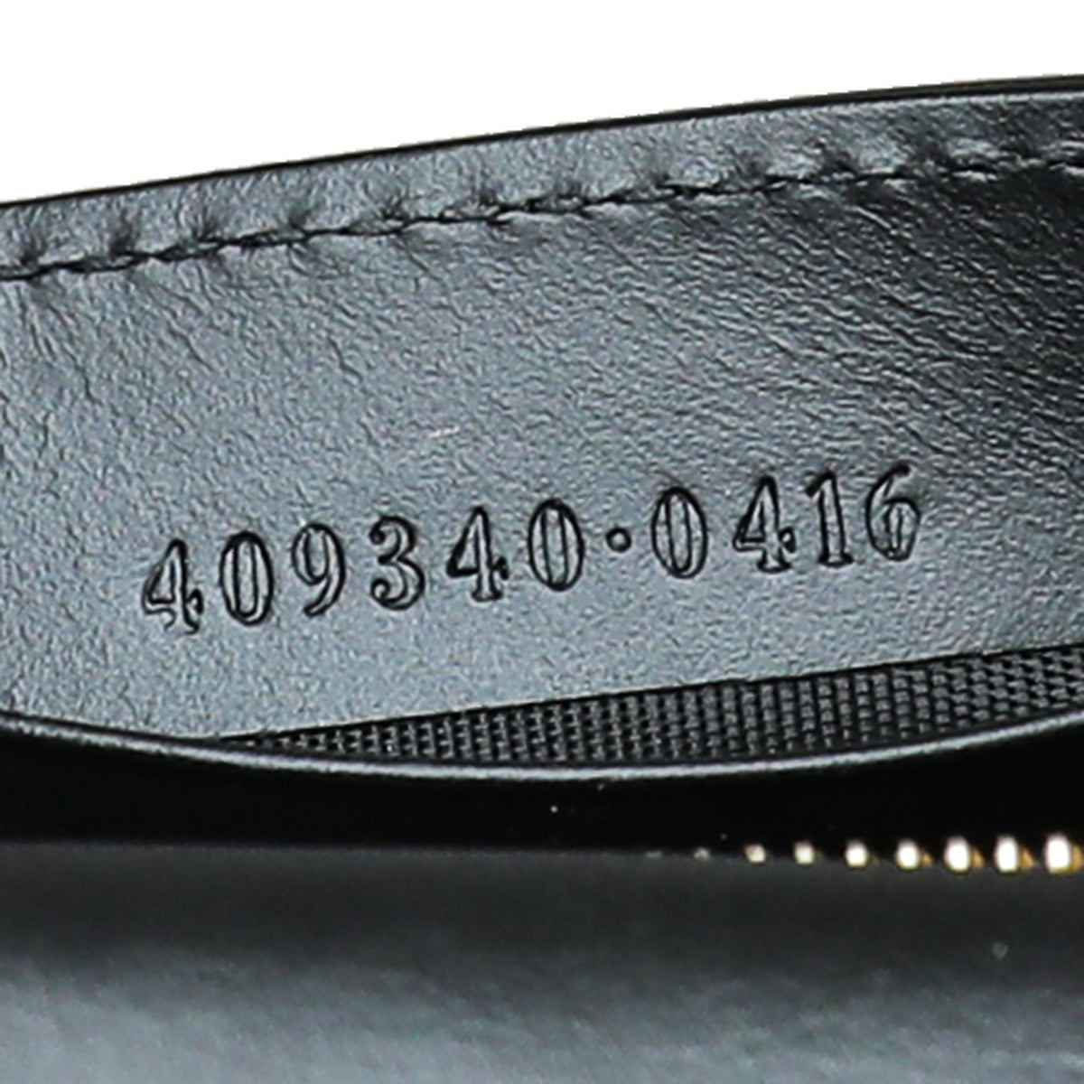 Gucci Black GG Signature Chain Wallet