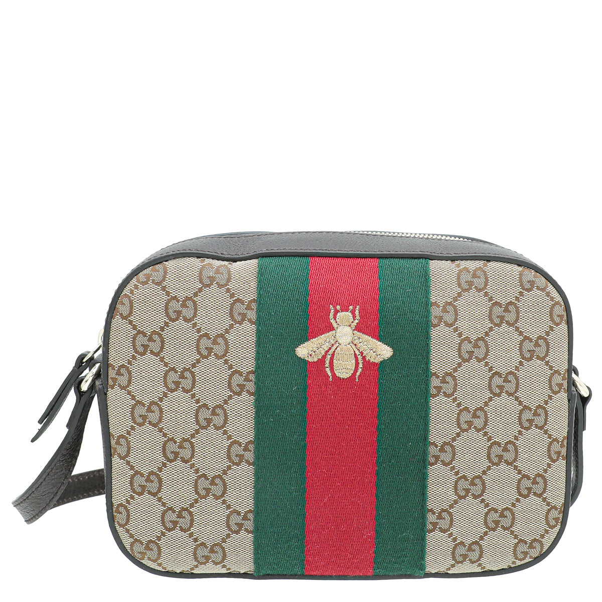 Gucci Bicolor Webby Bee Camera Bag