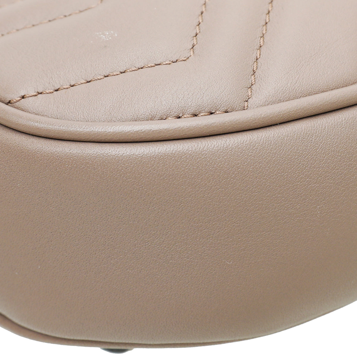 Gucci Dusty Pink GG Marmont Mini Belt Bag