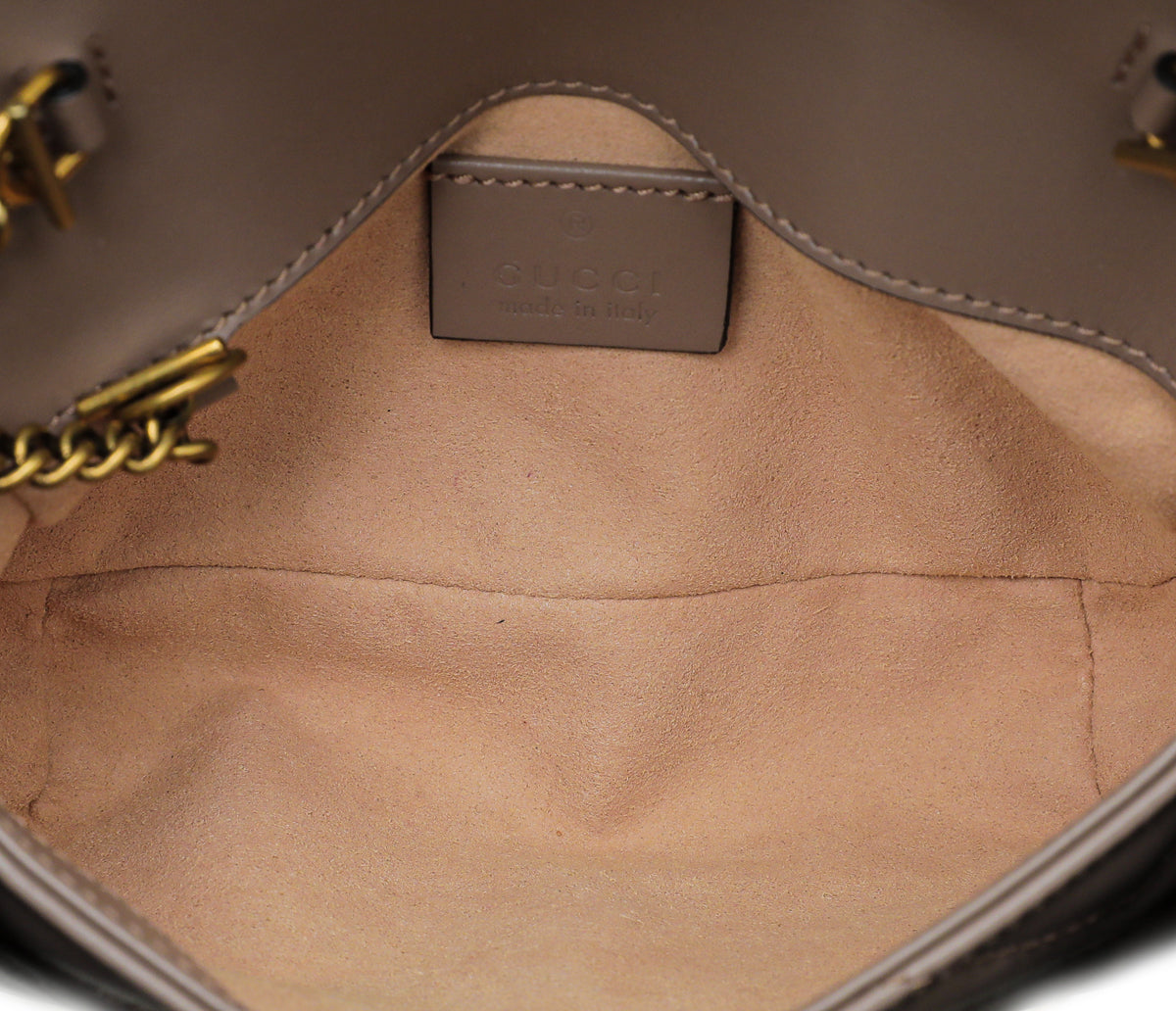 Gucci Dusty Pink GG Marmont Super Mini Bag