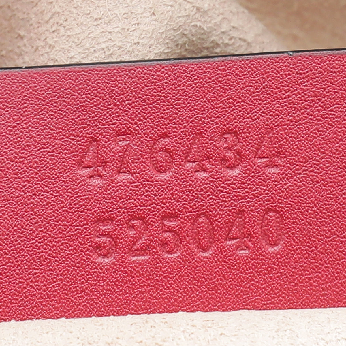 Gucci Red GG Marmont Mini Belt Bag