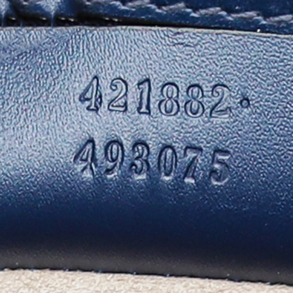 Gucci Navy Blue Sylvie Small Bag