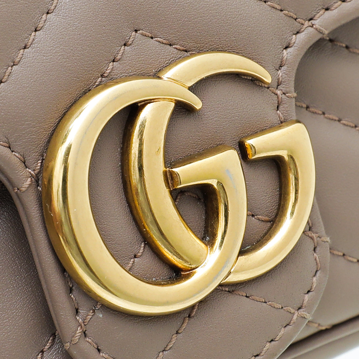 Gucci Dusty Pink GG Marmont Super Mini Bag