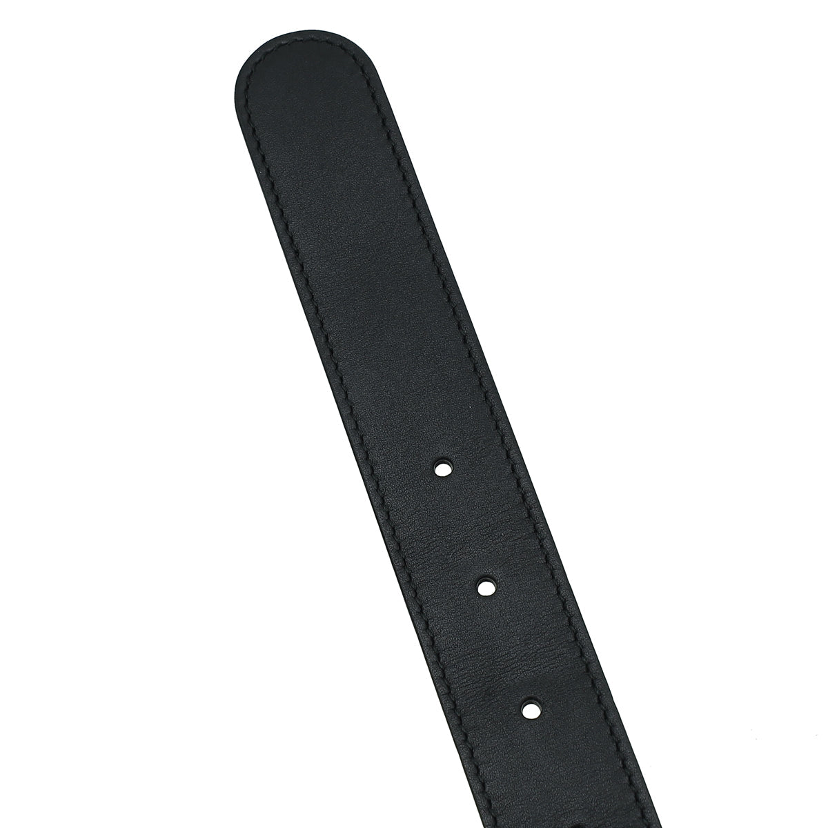 Gucci Black Double G Buckle 30mm Belt 36
