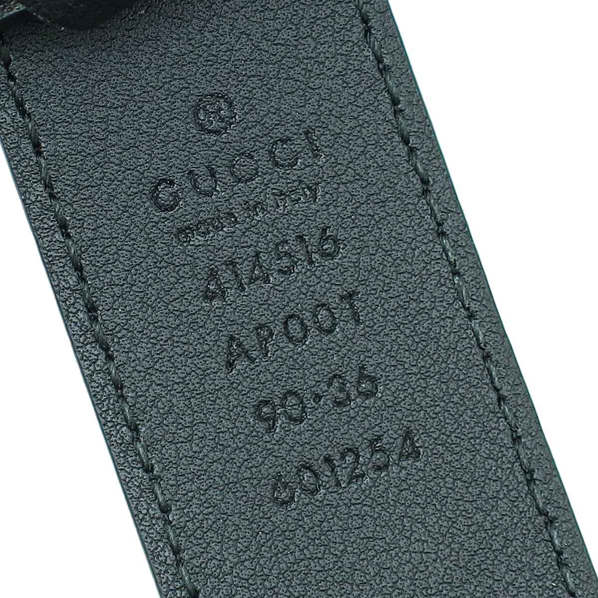 Gucci Black Double G Buckle Belt 36