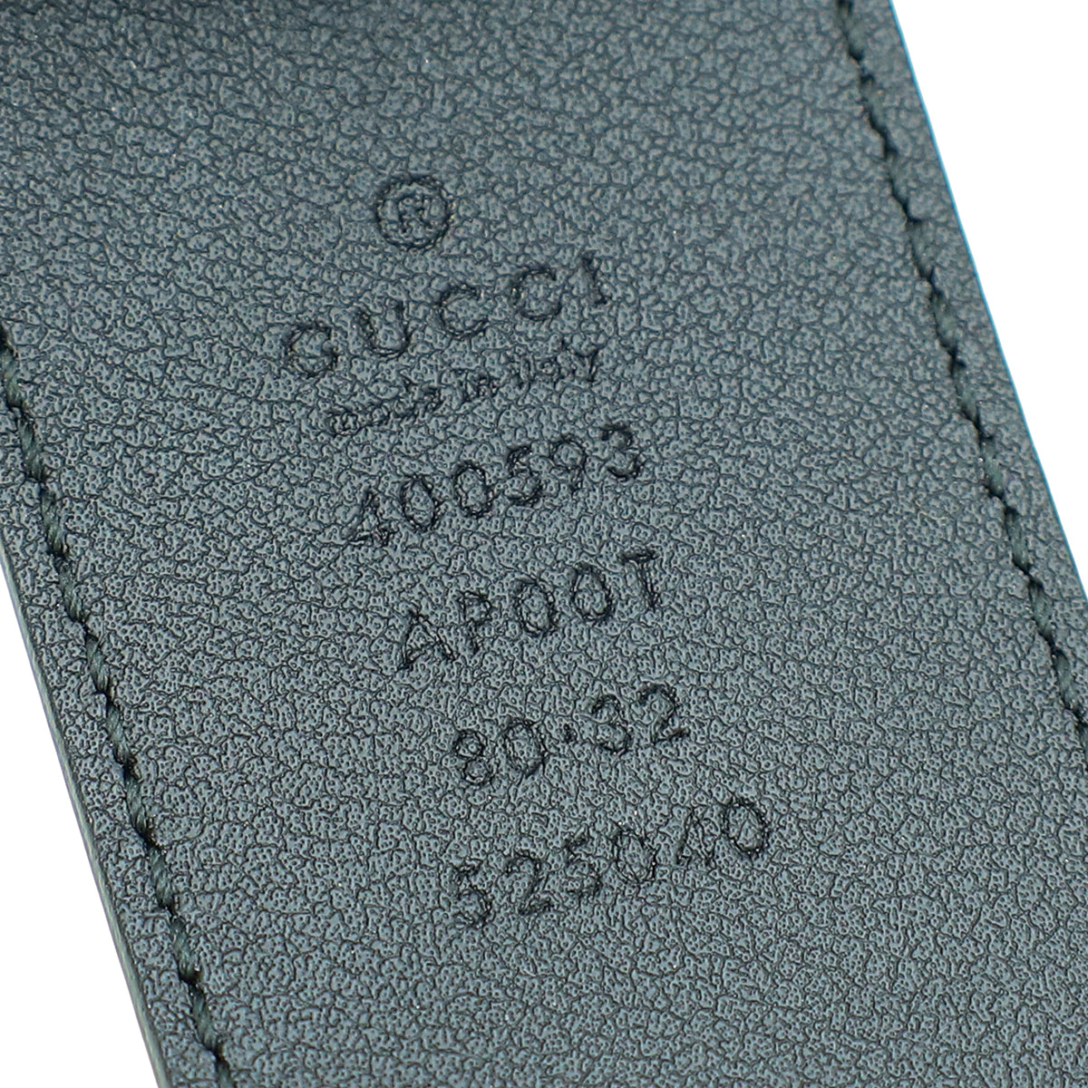 Gucci Black Double G Buckle Belt 32
