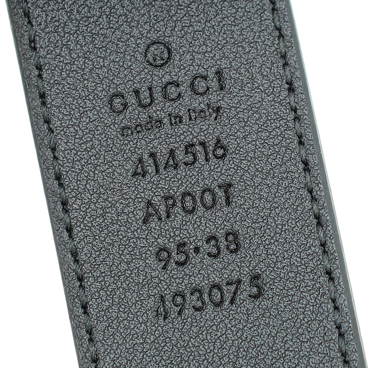 Gucci Black Double G Buckle Belt 38