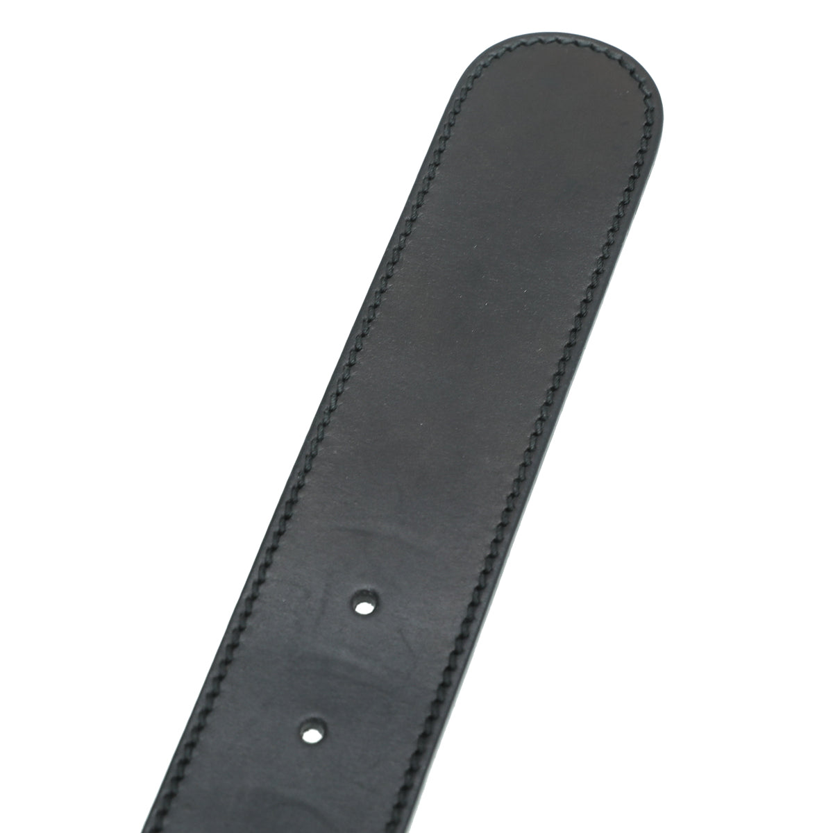 Gucci Black Double G Leather Belt 36