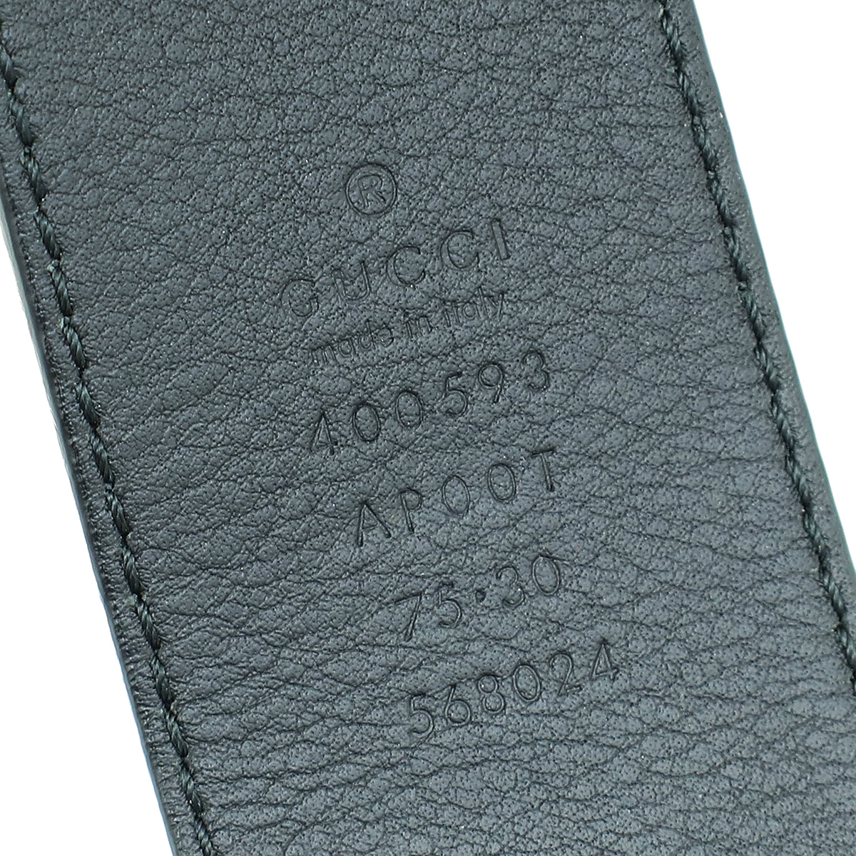 Gucci Black Double G Buckle 40mm Belt 30