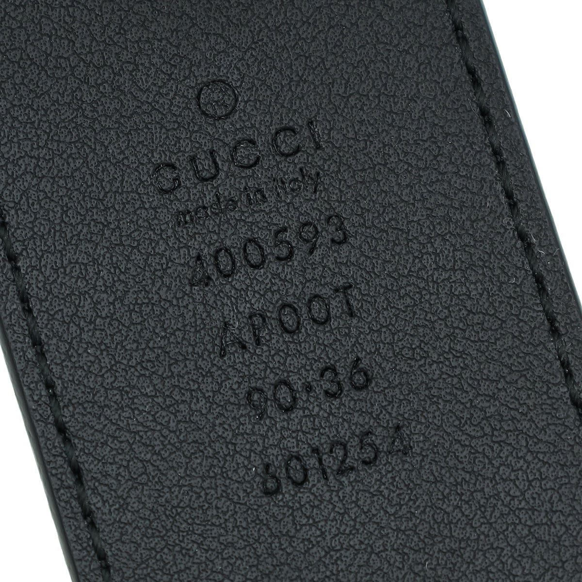 Gucci Black Double G Buckle Belt 36