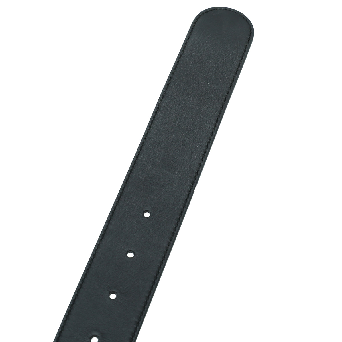 Gucci Black Double G Buckle 2015 Re-Edition Wide Belt 30