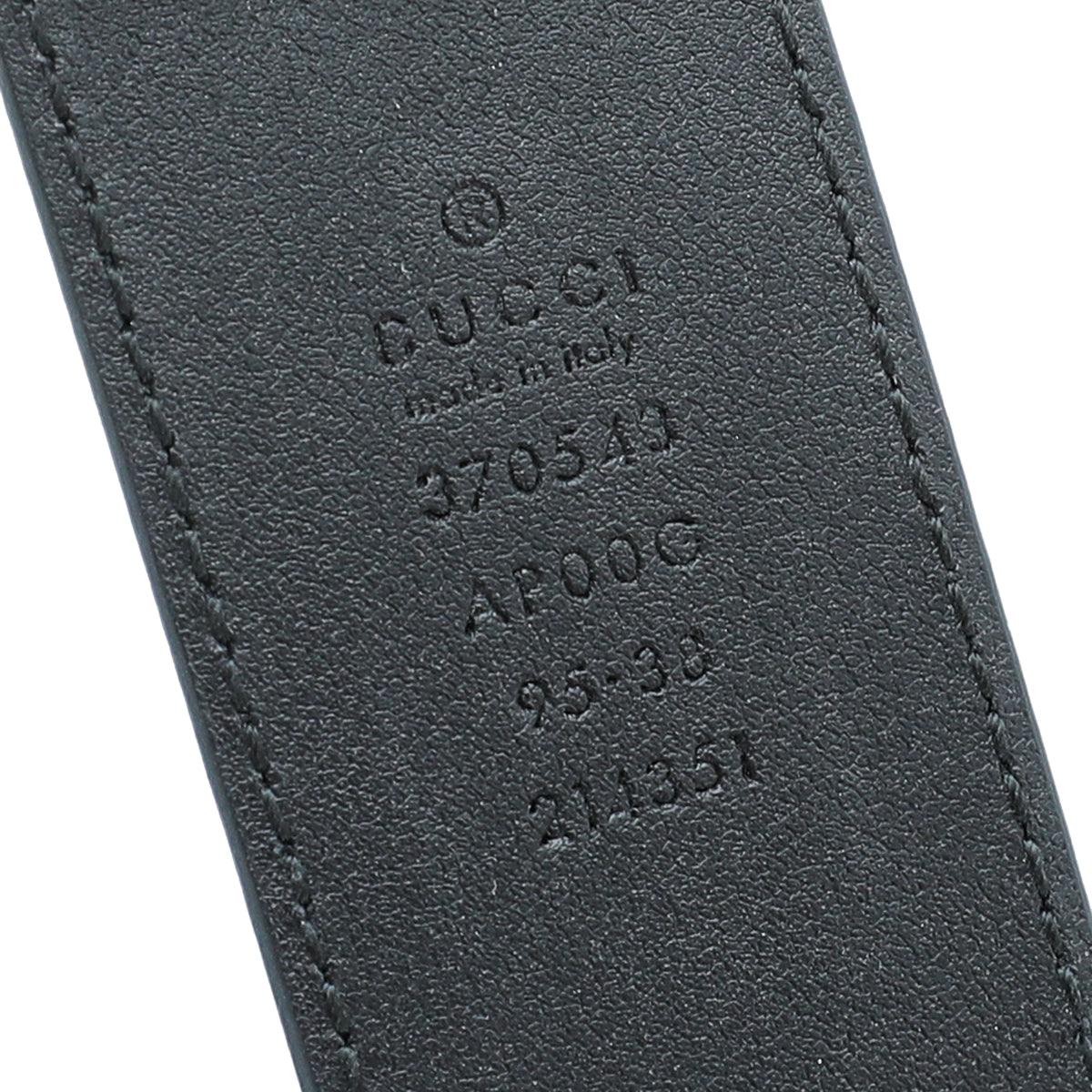 Gucci Black Double G Buckle Belt 38