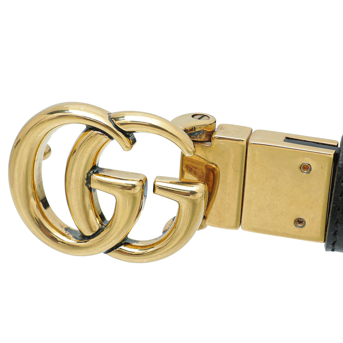 Gucci Biolor GG Supreme Reversible GG Marmont Belt 30