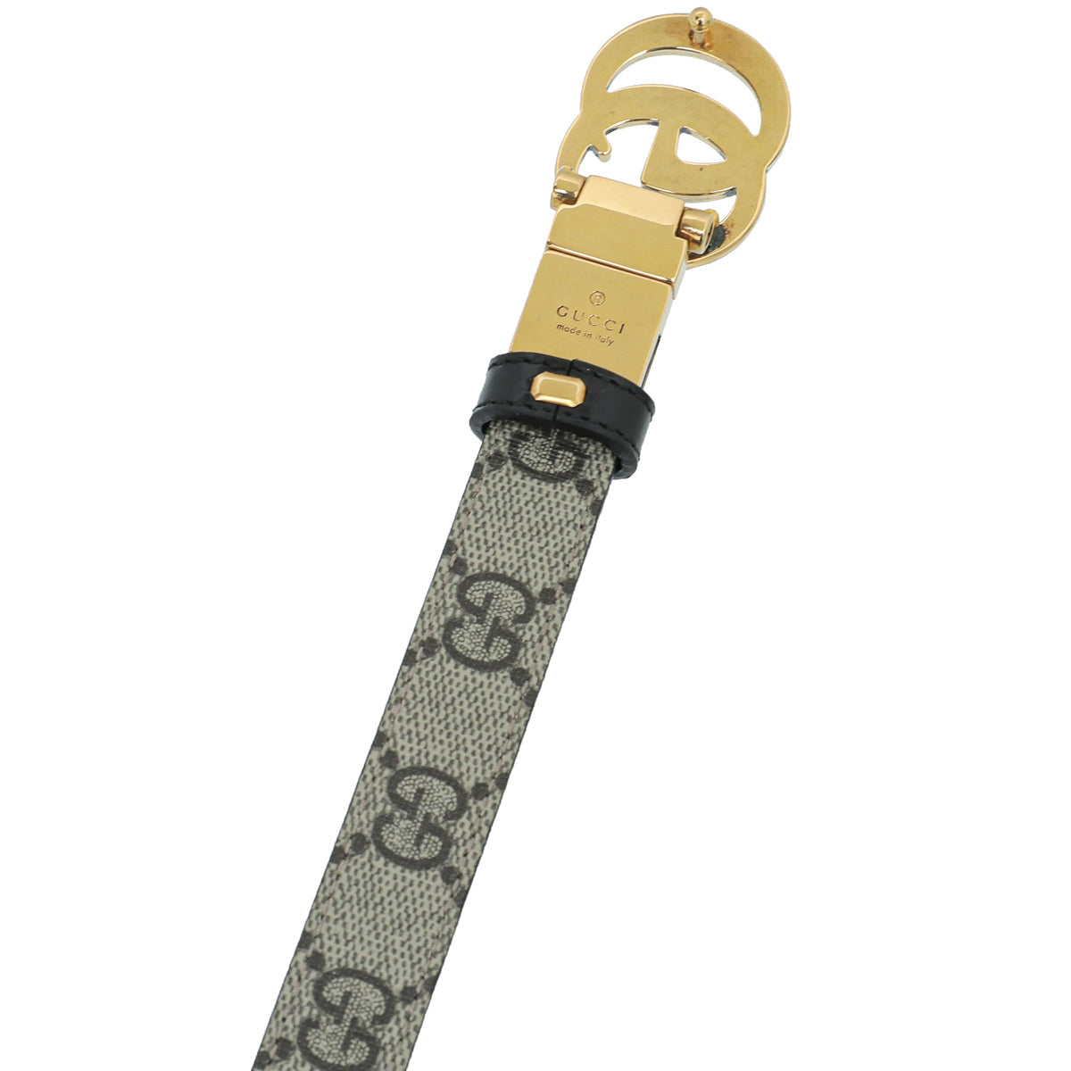 Gucci Biolor GG Supreme Reversible GG Marmont Belt 30