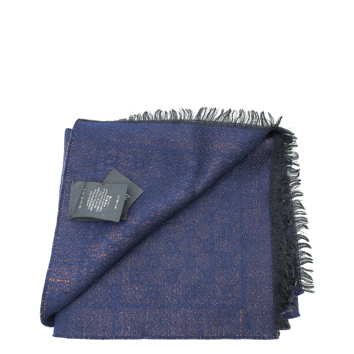 Gucci Bicolor GG Wool Scarf