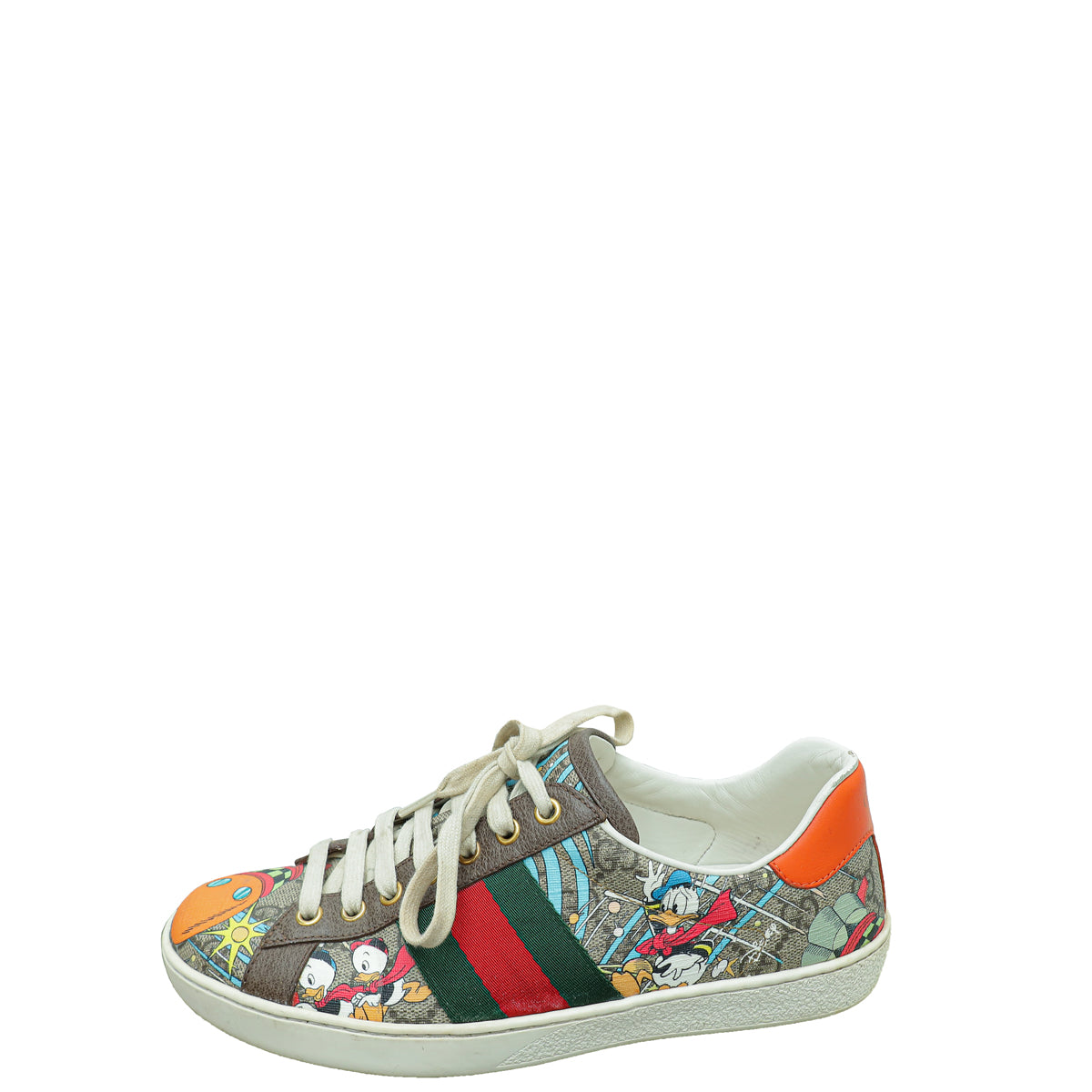 Gucci Multicolor X Disney Donald Duck Ace Sneakers 5.5