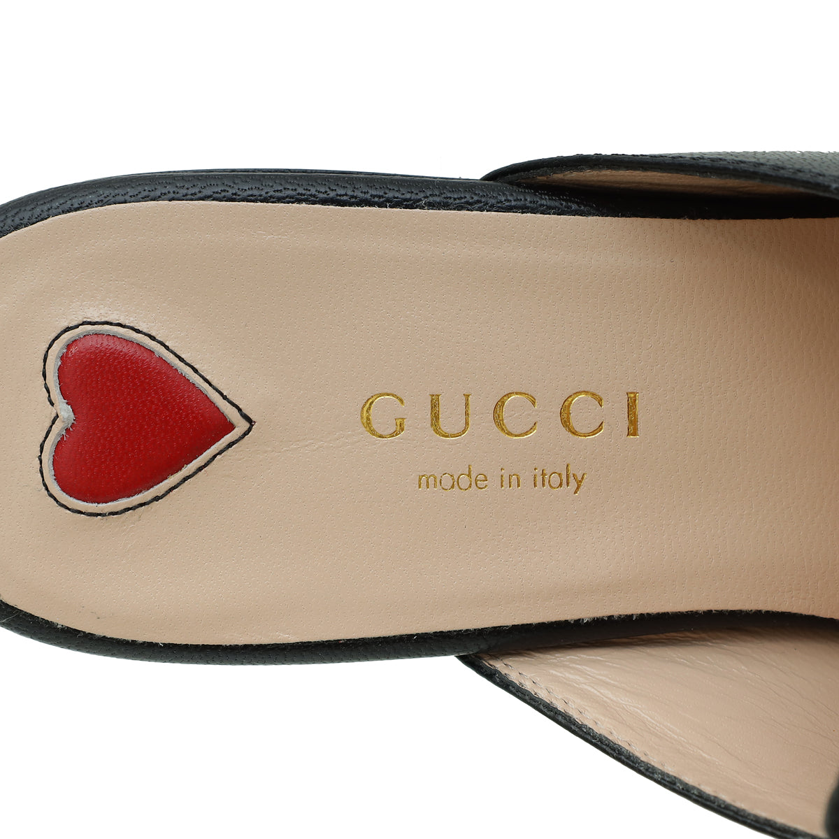 Gucci Bicolor Bee Star Princetown Mules 35