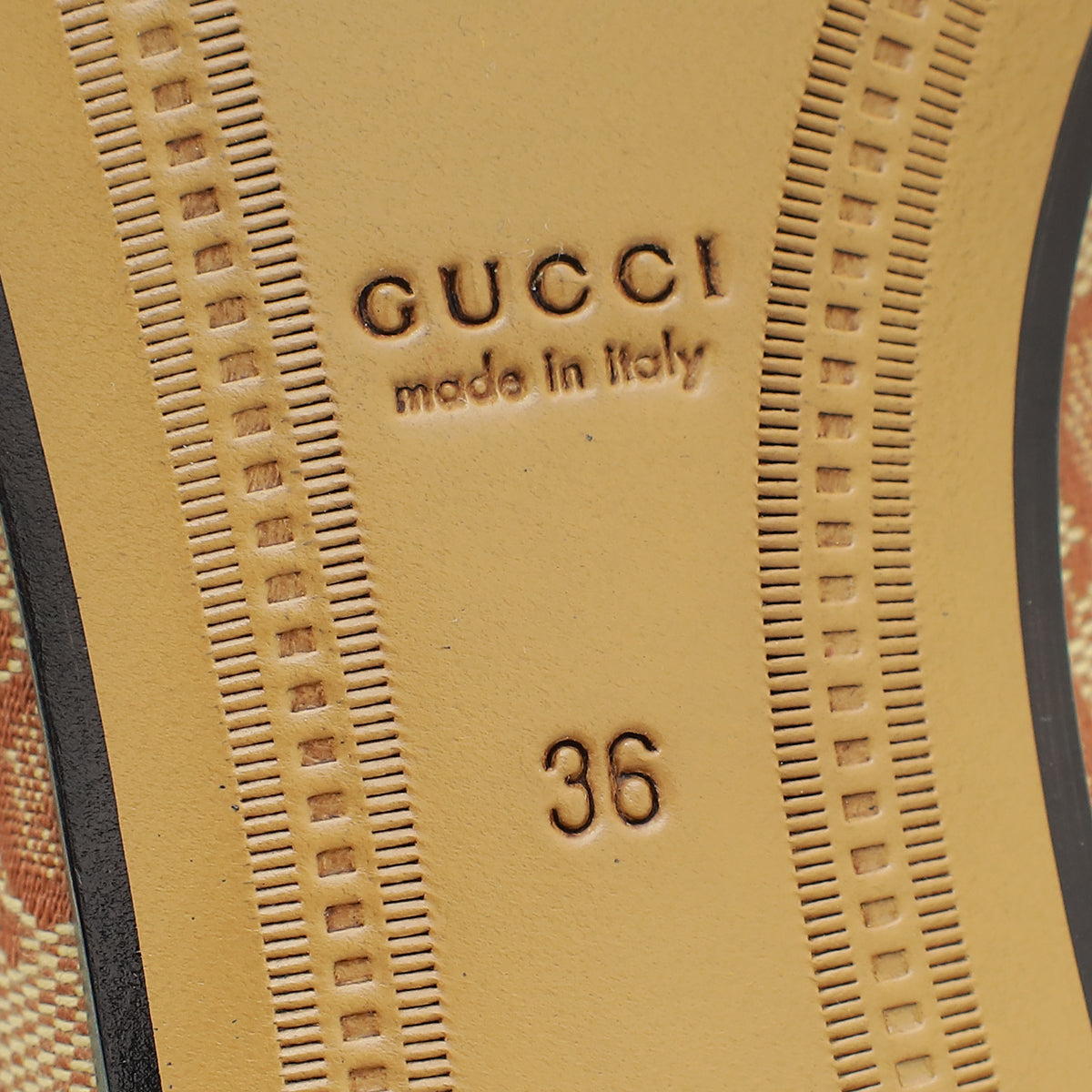 Gucci Bicolor GG Jordaan Loafer 36