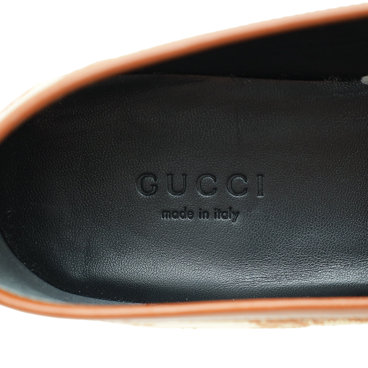 Gucci Bicolor GG Jordaan Loafer 36