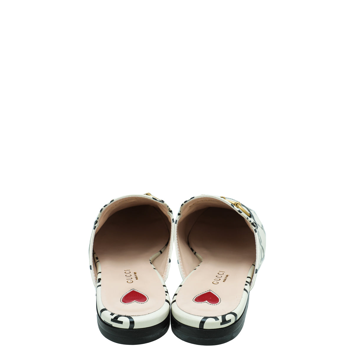Gucci Bicolor Jumbo GG Princetown Slippers 37