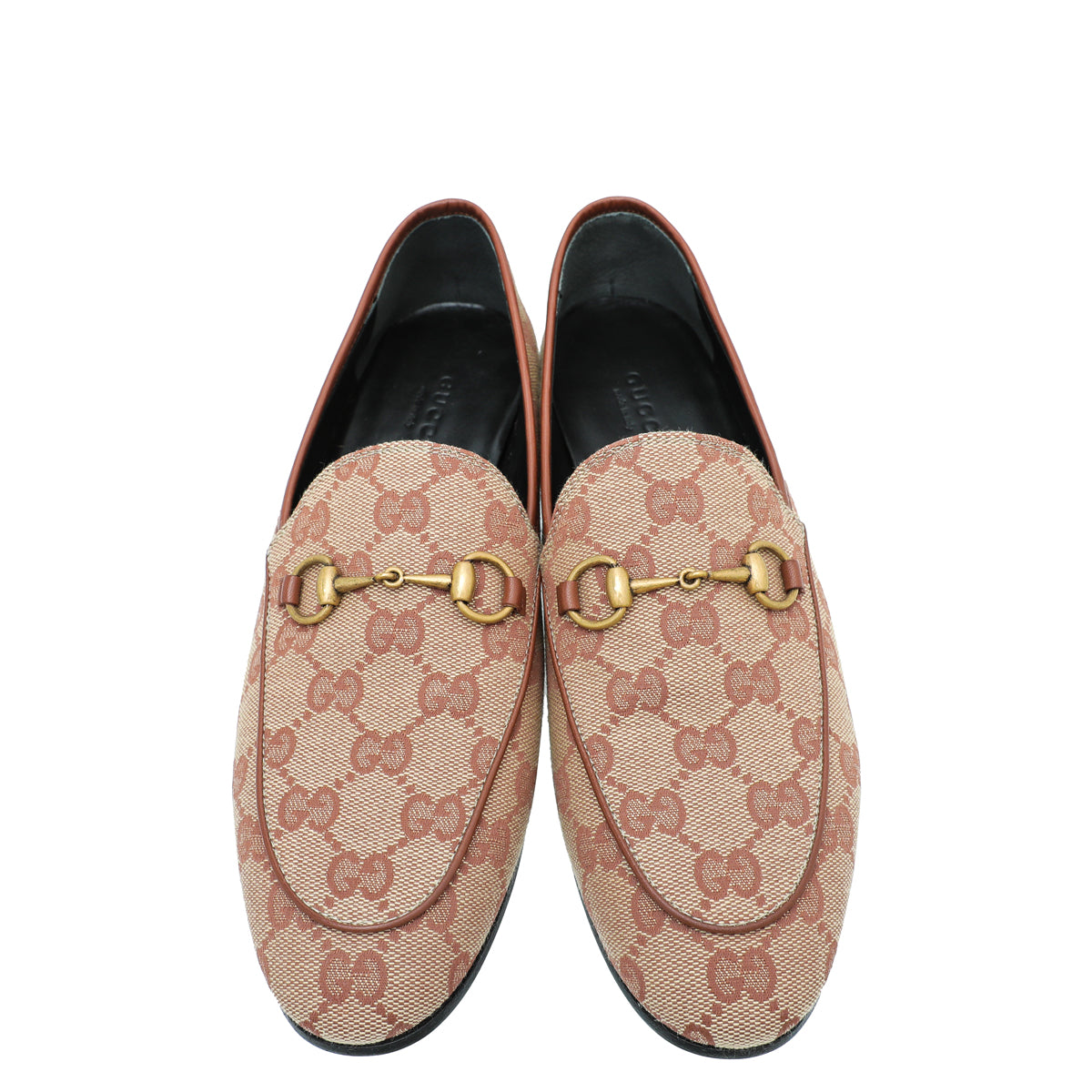 Gucci Bicolor GG Jordaan Loafer 38