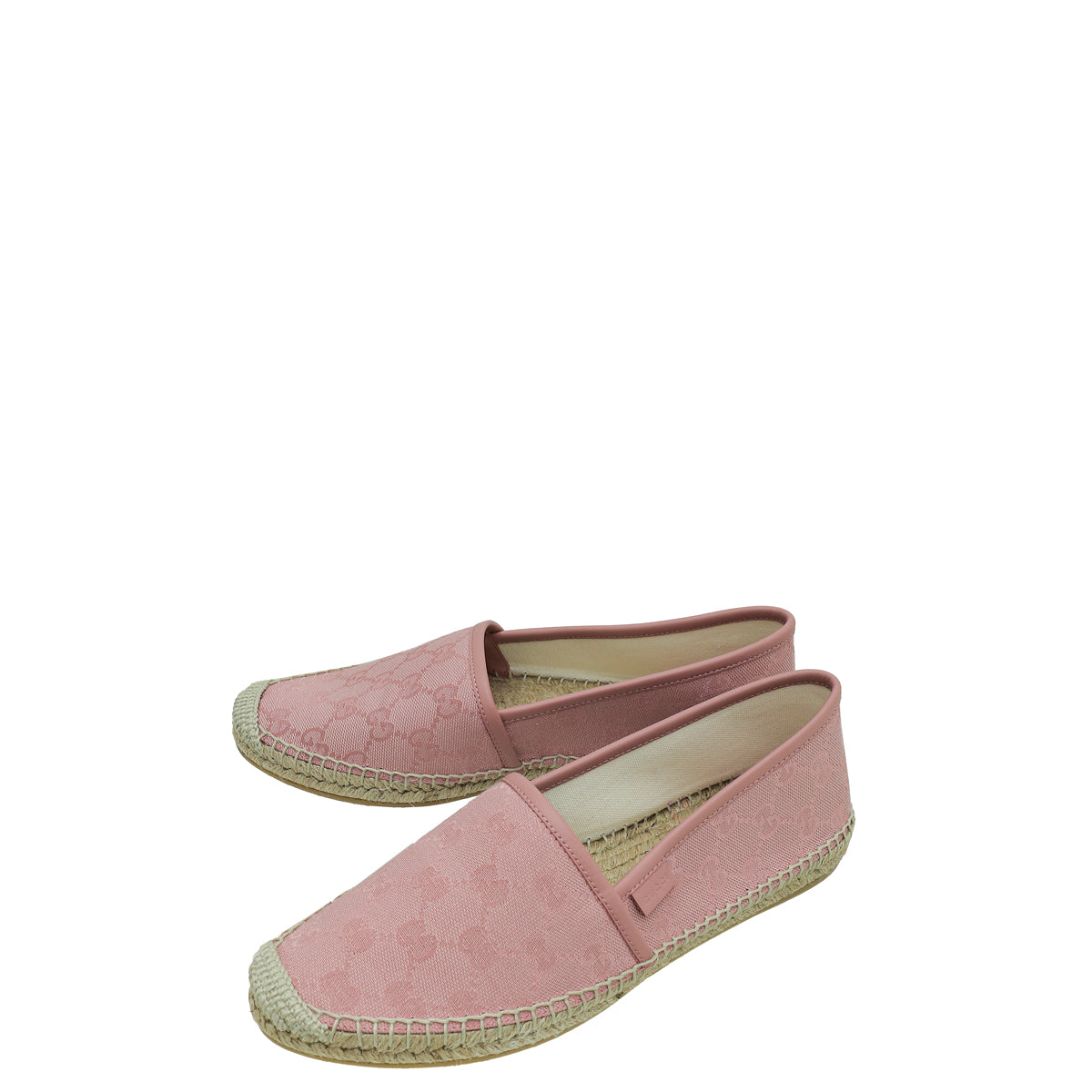 Gucci Pink GG Espadrille 38